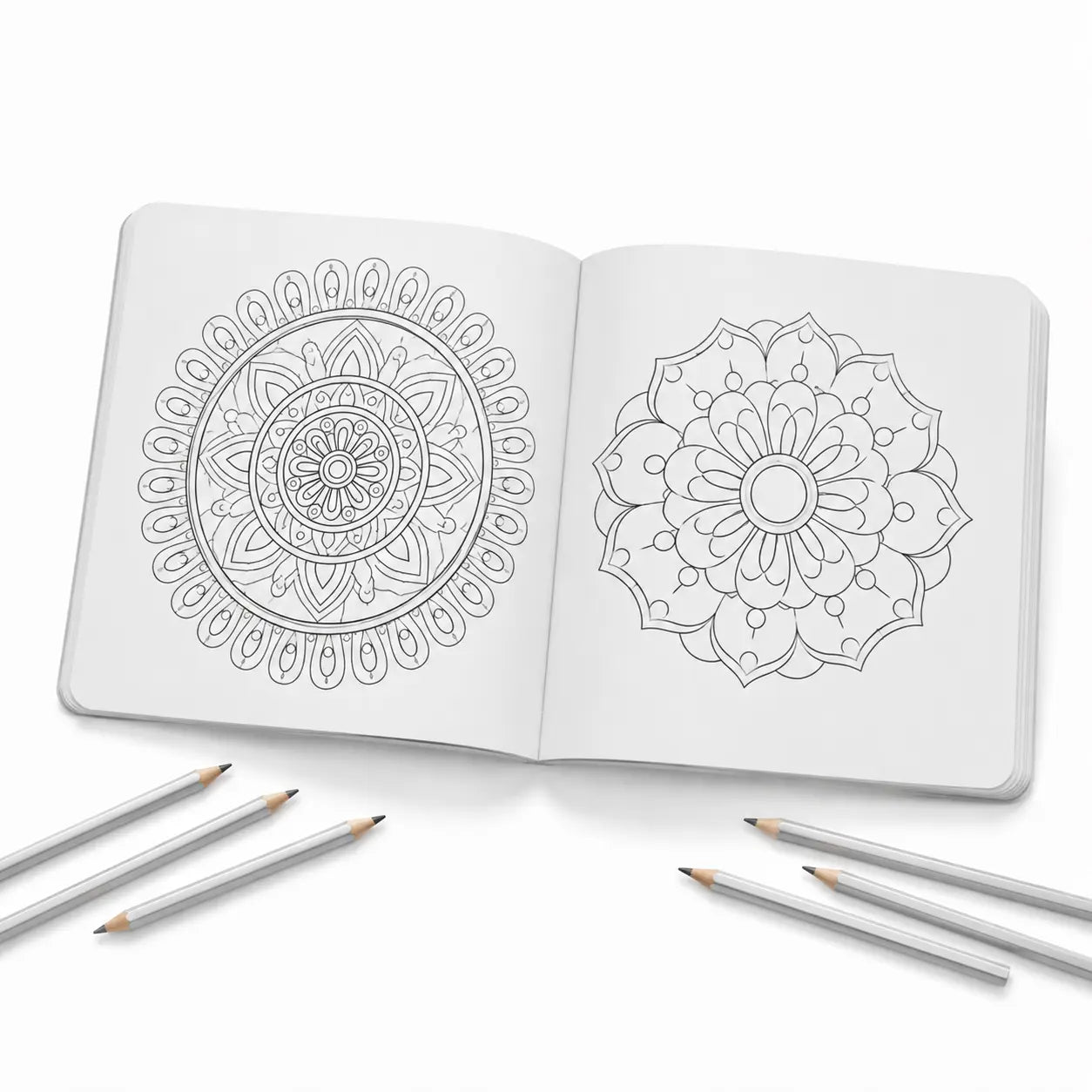 Lil Legends Mandala Magic Colouring Book for Kids & Adults | Bold Mandala Designs | Focus, Fine Motor Skills & Mindfulness | Calming Activity Book | Age 5+ 