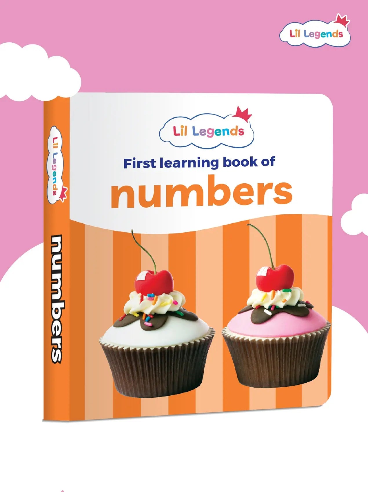 Lil Legends My First Mini Library Vol 1 - Box Set of 12 Early Learning Board Books for Kids Age 2-4 Years | Alphabet, Numbers, Colours, Shapes, Animals, Fruits, Vegetables, Birds, Transport & More