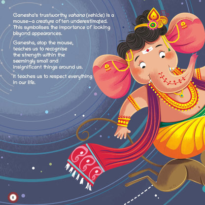 Lil Legends My First Collection of Mythological Tales of Hindu Gods & Goddesses - Set of 5 Board Books for Kids Age 3+ Years | Lord Ganesha, Hanuman, Krishna, Rama & Goddess Saraswati