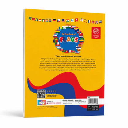 Lil Legends My First Book of Flags for Kids | Illustrated World Flags Picture Book | Builds Knowledge of Countries, Cultures & Visual Learning | Age 4+ Years 