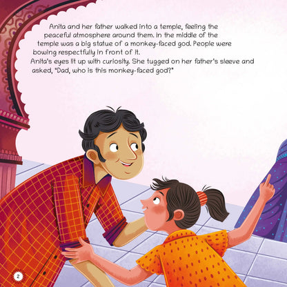 Lil Legends My Little Board Book of Mythological Tales of Lord Hanuman for Kids Age 3+ Years - Enchanting Indian Stories with Colourful Illustrations | Hindu Mythology Picture Book