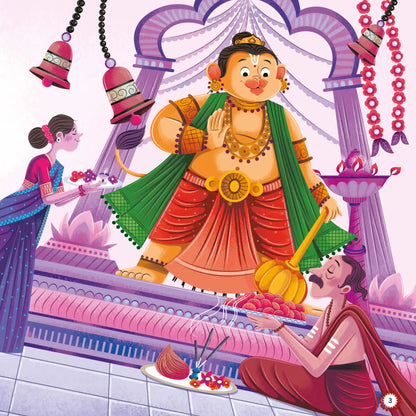 Lil Legends My Little Board Book of Mythological Tales of Lord Hanuman for Kids Age 3+ Years - Enchanting Indian Stories with Colourful Illustrations | Hindu Mythology Picture Book