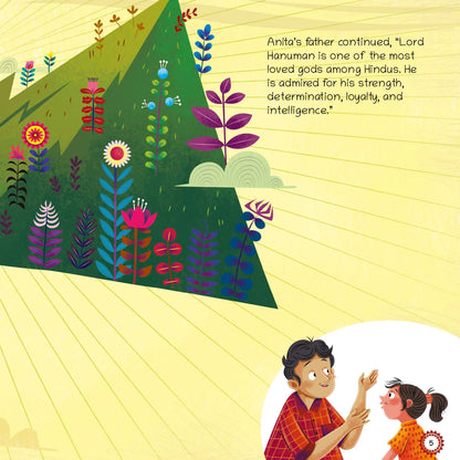 Lil Legends My Little Board Book of Mythological Tales of Lord Hanuman for Kids Age 3+ Years - Enchanting Indian Stories with Colourful Illustrations | Hindu Mythology Picture Book