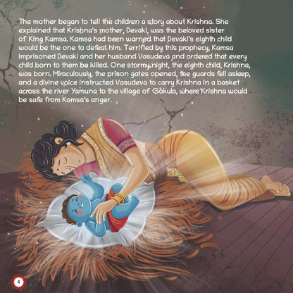 Lil Legends My Little Board Book of Mythological Tales of Lord Krishna for Kids Age 3+ Years - Enchanting Indian Stories with Colourful Illustrations | Hindu Mythology Picture Book