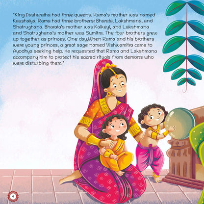 Lil Legends My Little Board Book of Mythological Tales of Lord Rama for Kids Age 3+ Years - Enchanting Indian Stories with Colourful Illustrations | Hindu Mythology Picture Book