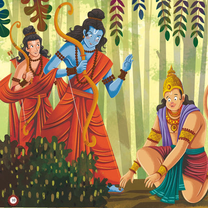 Lil Legends My Little Board Book of Mythological Tales of Lord Rama for Kids Age 3+ Years - Enchanting Indian Stories with Colourful Illustrations | Hindu Mythology Picture Book