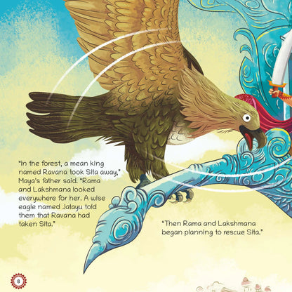 Lil Legends My Little Board Book of Mythological Tales of Lord Rama for Kids Age 3+ Years - Enchanting Indian Stories with Colourful Illustrations | Hindu Mythology Picture Book