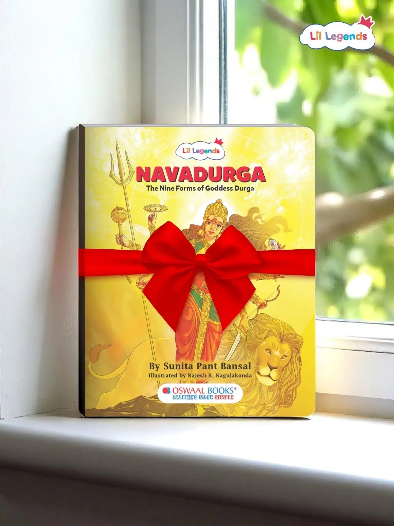 Lil Legends Navadurga Story Book for Kids | Maa Durga and Her 9 Forms | Illustrated Mythological Story | Cultural Learning & Moral Values | Ages 7+ Years