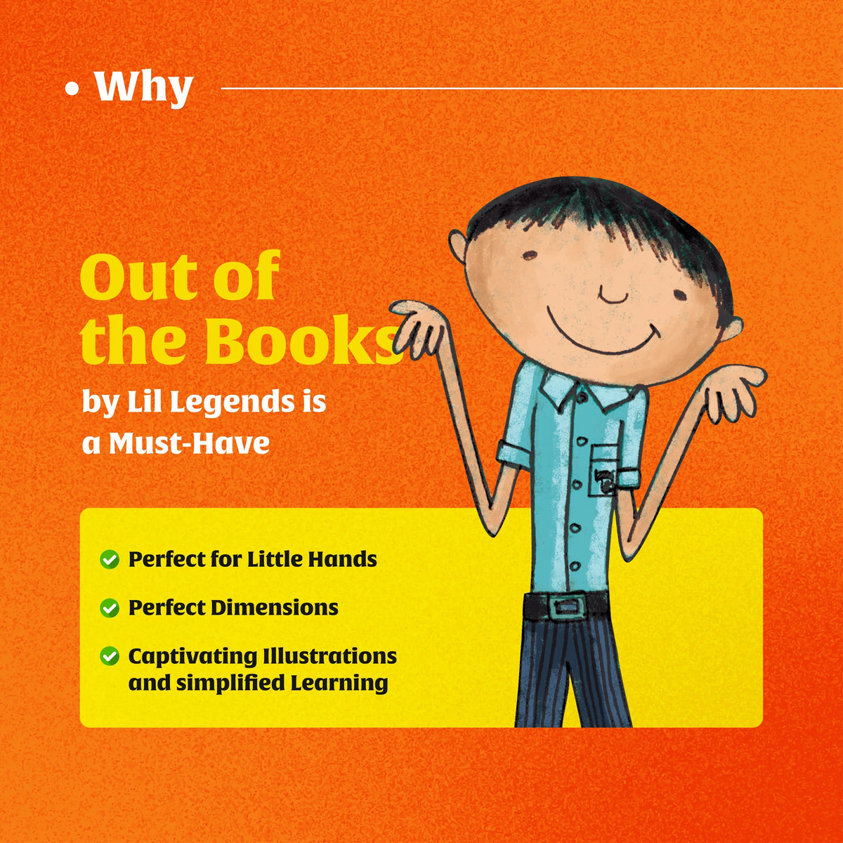 Lil Legends Out of The Books - Illustrated Poem Book for Kids | Fun English Rhymes & Poetry Collection with Colourful Pictures | Age 5-10 Years| Written & Illustrated by Jigeesha Pasricha 