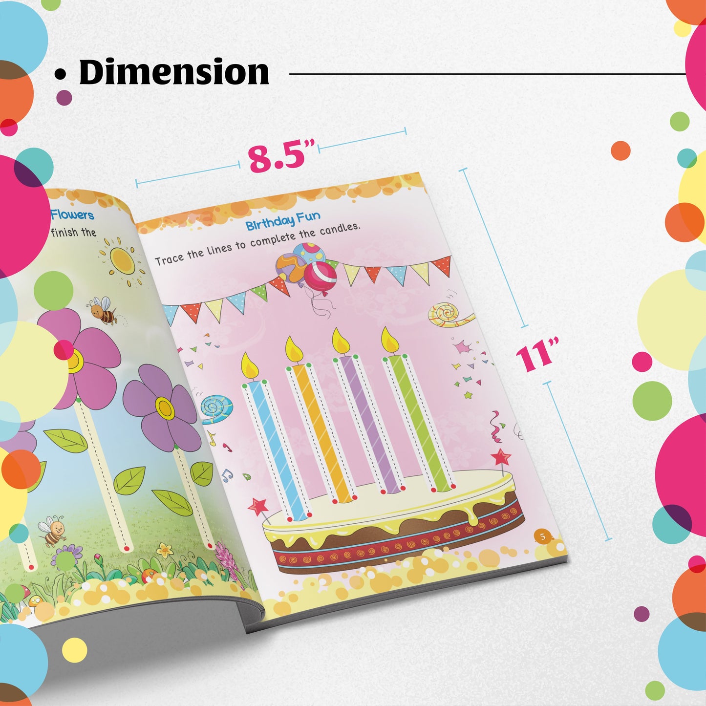 Lil Legends My first book of Patterns, Pencil Control Pattern Tracing Book Volume-1 for kids 3+ age group - Oswaal Books
