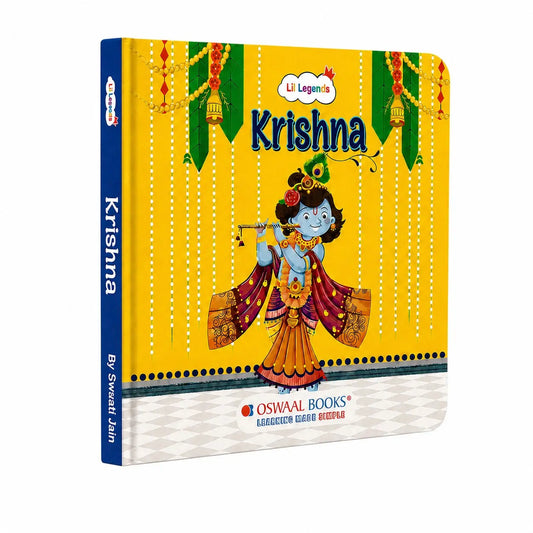 Lil Legends My Little Board Book of Mythological Tales of Lord Krishna for Kids Age 3+ Years | Enchanting Indian Stories with Colourful Illustrations | Hindu Mythology Picture Book 