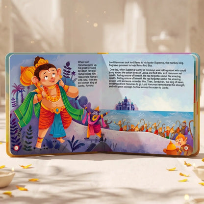 Lil Legends My Little Board Book of Mythological Tales of Lord Hanuman for Kids Age 3+ Years | Enchanting Indian Stories with Colourful Illustrations | Hindu Mythology Picture Book 