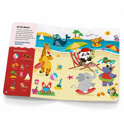 Lil Legends Interactive Learning Activity Book Search and Find with Winzie | Picture Puzzles | Builds Observation, Attention to Detail and Focus | For Nursery/LKG/UKG | Age 3-6 