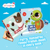 Animals, Birds & Fishes - Illustrated Shaped Board Book (Set of 12) |  DOG, COW, CRAB, CAT, DUCK, HEN, HORSE, RABBIT, SHEEP, TURTLE, WHALE & OCTOPUS | Pictures Book for Kids | Soft Child-friendly - Oswaal Books