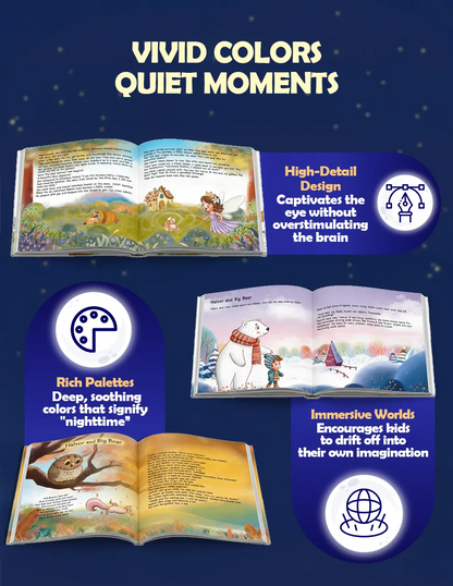 Lil Legends Bedtime Stories Set of 2 for Kids Age 3+ Years - Illustrated Bedtime Short Story Books with Colourful Pictures | Picture Books for Preschoolers 