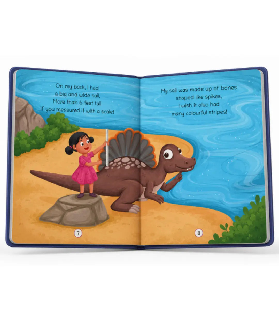Lil Legends Padded Board Book for Kids | I am a Spinosaurus | Illustrated Dinosaur Book for Toddlers | Durable Early Learning Picture Book | Age 2–5 Years | Padded Cover Edition 