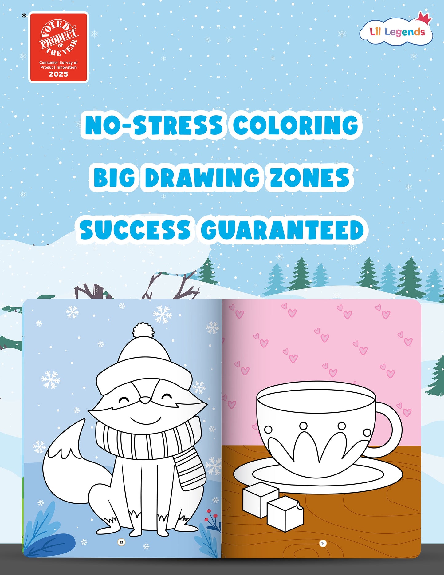 Crayon Colouring Book Vol. 3 | Big, Bold & Fun for Toddlers 