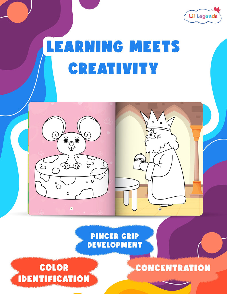 Crayon Colouring Book Vol. 3 | Big, Bold & Fun for Toddlers 