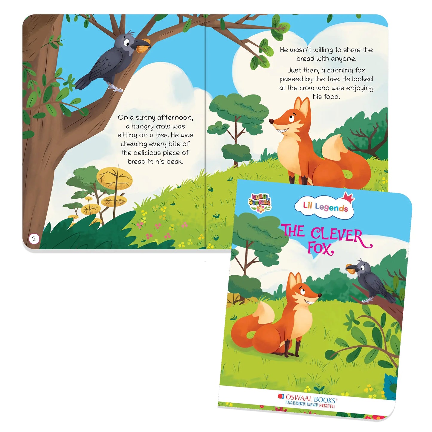 Lil Legends Moral Stories for Kids Age 2+ Years - Set of 10 Illustrated Story Books | Short English Bedtime Stories with Colourful Pictures | Picture Books for Early Readers 