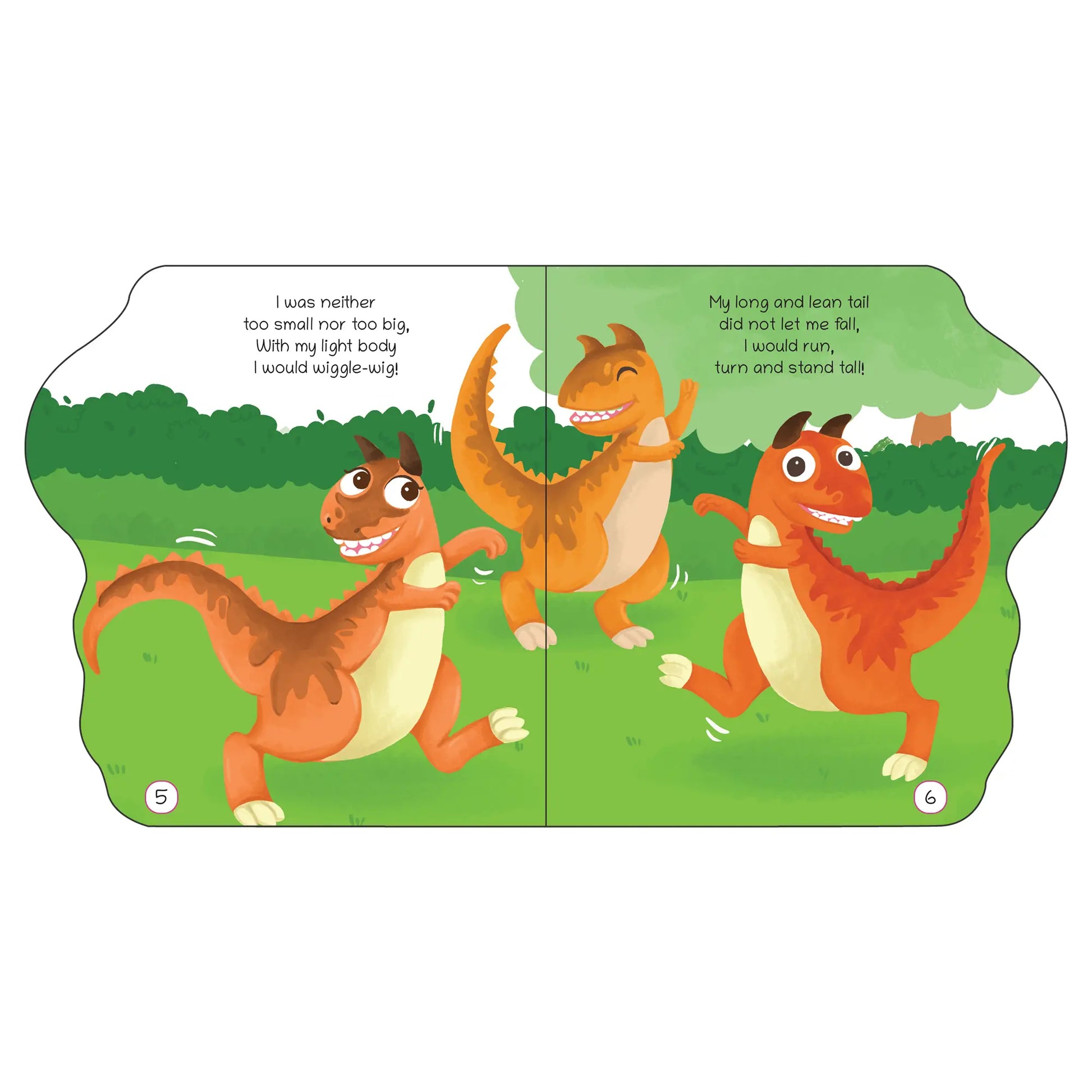 Lil Legends Dino Shaped Board Book for Kids | I am a Carnotaurus | Illustrated Dinosaur Story Book | Early Learning Picture Book | Age 2-5 Years | Board Book | Durable Edition 