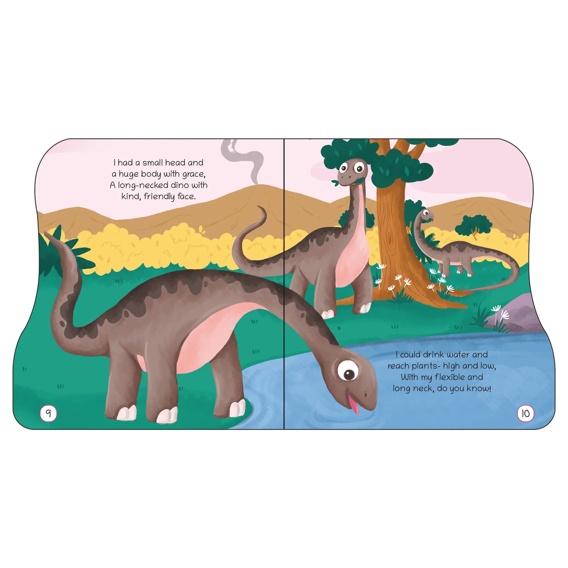 Lil Legends Dino Shaped Board Book for Kids | I am a Diplodocus | Illustrated Dinosaur Story Book | Early Learning Picture Book | Age 2-5 Years | Board Book | Durable Edition 