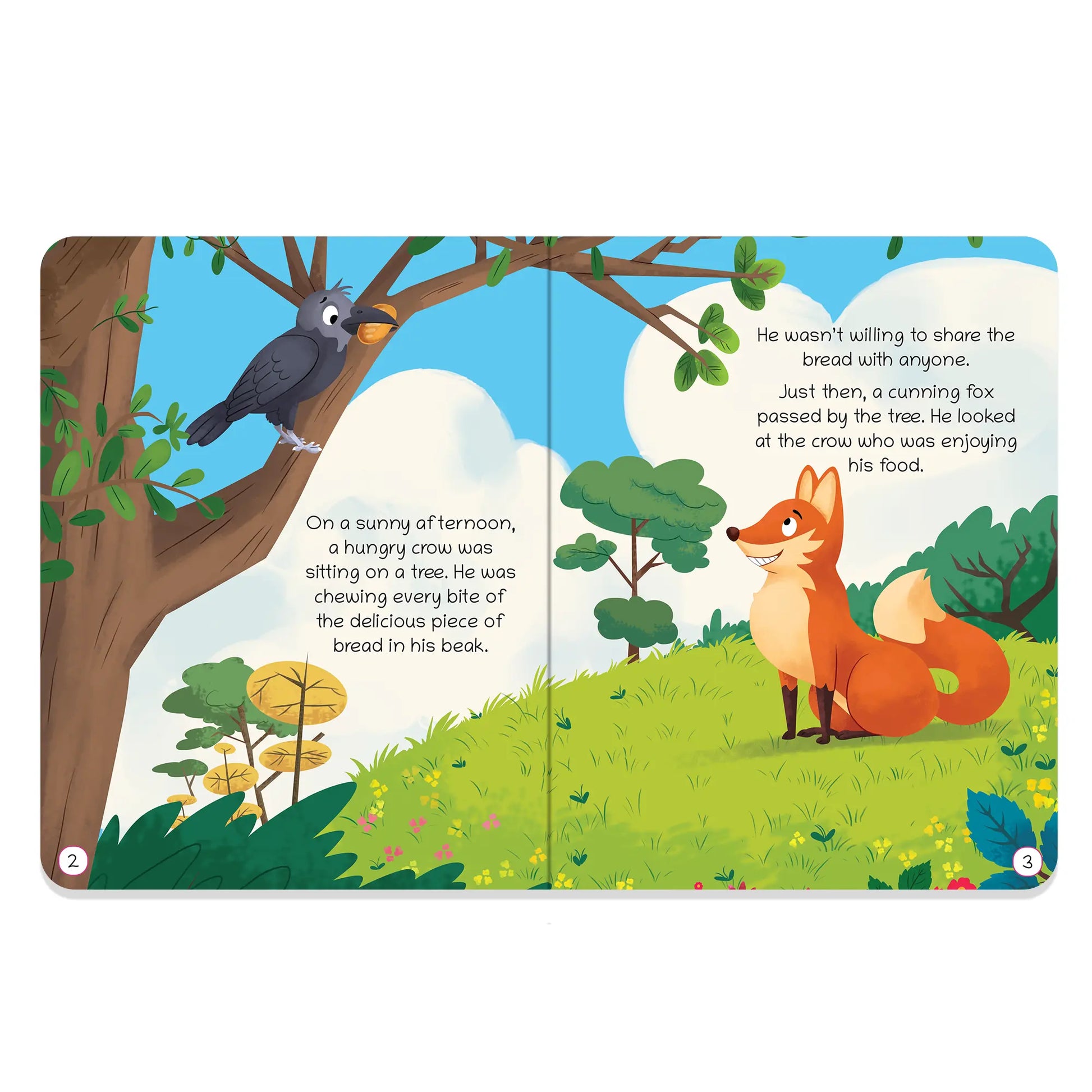 Oswaal Lil Legends Moral Story Books for Kids Age 2+ Years - The Clever Fox | Short English Bedtime Stories with Colourful Illustrations | Picture Book for Early Readers 