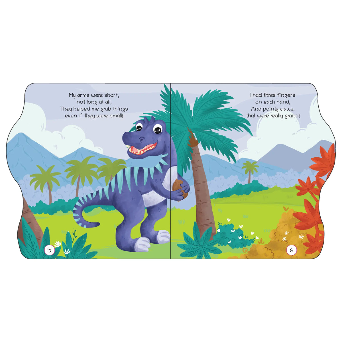 Lil Legends Dino Shaped Board Book for Kids | I am an Allosaurus | Illustrated Dinosaur Story Book | Early Learning Picture Book | Age 2-5 Years | Board Book | Durable Edition 