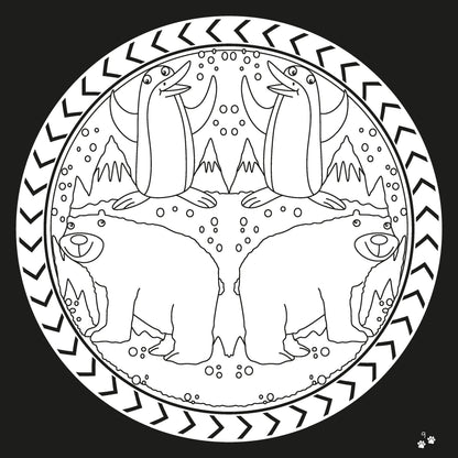 Lil Legends Let's Colour Our Animals Colouring Book for Kids | Builds Colour Recognition, Focus and Creativity | Travel-Friendly Hardboard Support | For UKG/Primary |  Age 4+ 