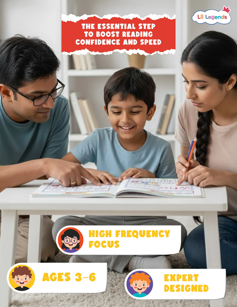 Incredible Phonics Level 2 Sight Words | Fluency & Instant Word Recognition (Ages 3-6) 