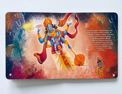 Lil Legends My Little Board Book of Mythological Tales of Lord Krishna for Kids Age 3+ Years | Enchanting Indian Stories with Colourful Illustrations | Hindu Mythology Picture Book 