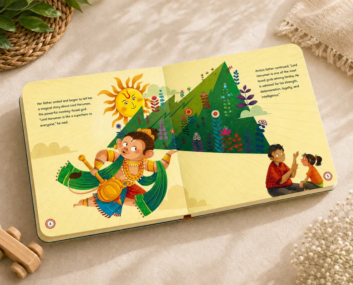 Lil Legends Indian Mythology Story Board Books Set of 10 for Kids Age 3+ Years - Tales of Lord Rama, Krishna, Hanuman, Ganesha, Shiva, Goddess Saraswati, Lakshmi, Buddha, Mahavir & Guru Nanak 