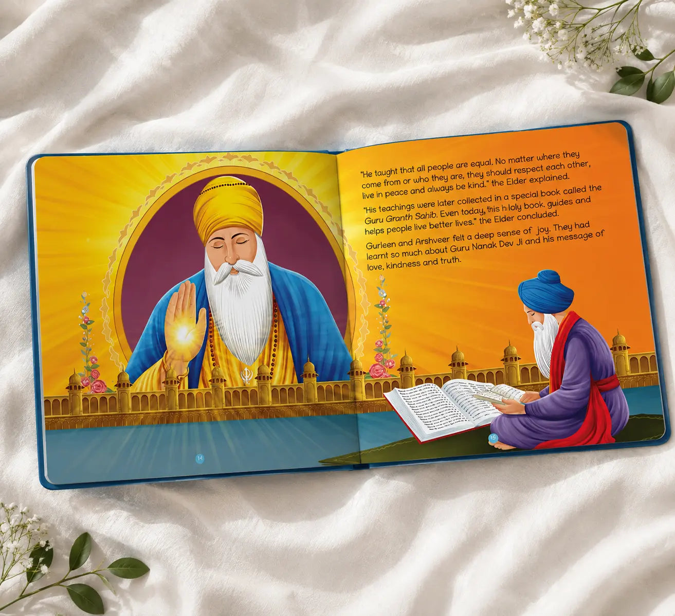 Lil Legends Guru Nanak Story Book for Kids | Tale of Kindness & Equality | Illustrated Biography | Moral Story Book | Cultural Learning Picture Book | Age 3+ Years 