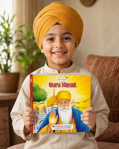 Lil Legends Guru Nanak Story Book for Kids | Tale of Kindness & Equality | Illustrated Biography | Moral Story Book | Cultural Learning Picture Book | Age 3+ Years 