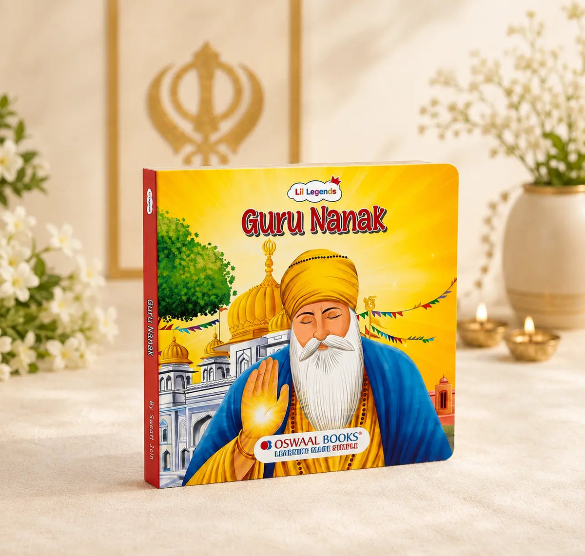 Lil Legends Guru Nanak Story Book for Kids | Tale of Kindness & Equality | Illustrated Biography | Moral Story Book | Cultural Learning Picture Book | Age 3+ Years 