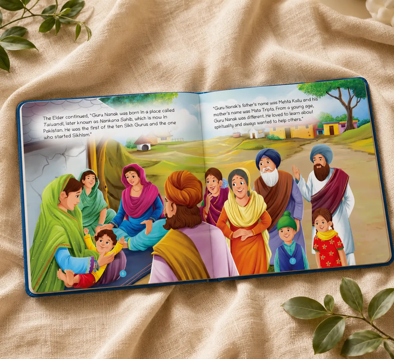 Lil Legends Guru Nanak Story Book for Kids | Tale of Kindness & Equality | Illustrated Biography | Moral Story Book | Cultural Learning Picture Book | Age 3+ Years 