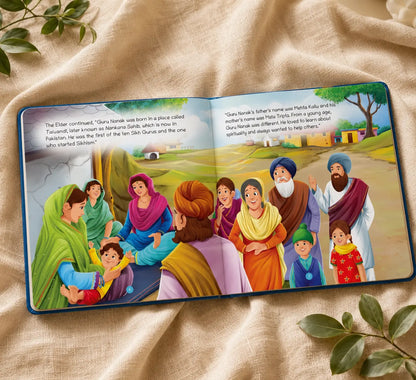 Lil Legends Guru Nanak Story Book for Kids | Tale of Kindness & Equality | Illustrated Biography | Moral Story Book | Cultural Learning Picture Book | Age 3+ Years 
