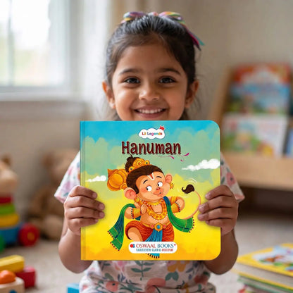 Lil Legends My Little Board Book of Mythological Tales of Lord Hanuman for Kids Age 3+ Years | Enchanting Indian Stories with Colourful Illustrations | Hindu Mythology Picture Book 