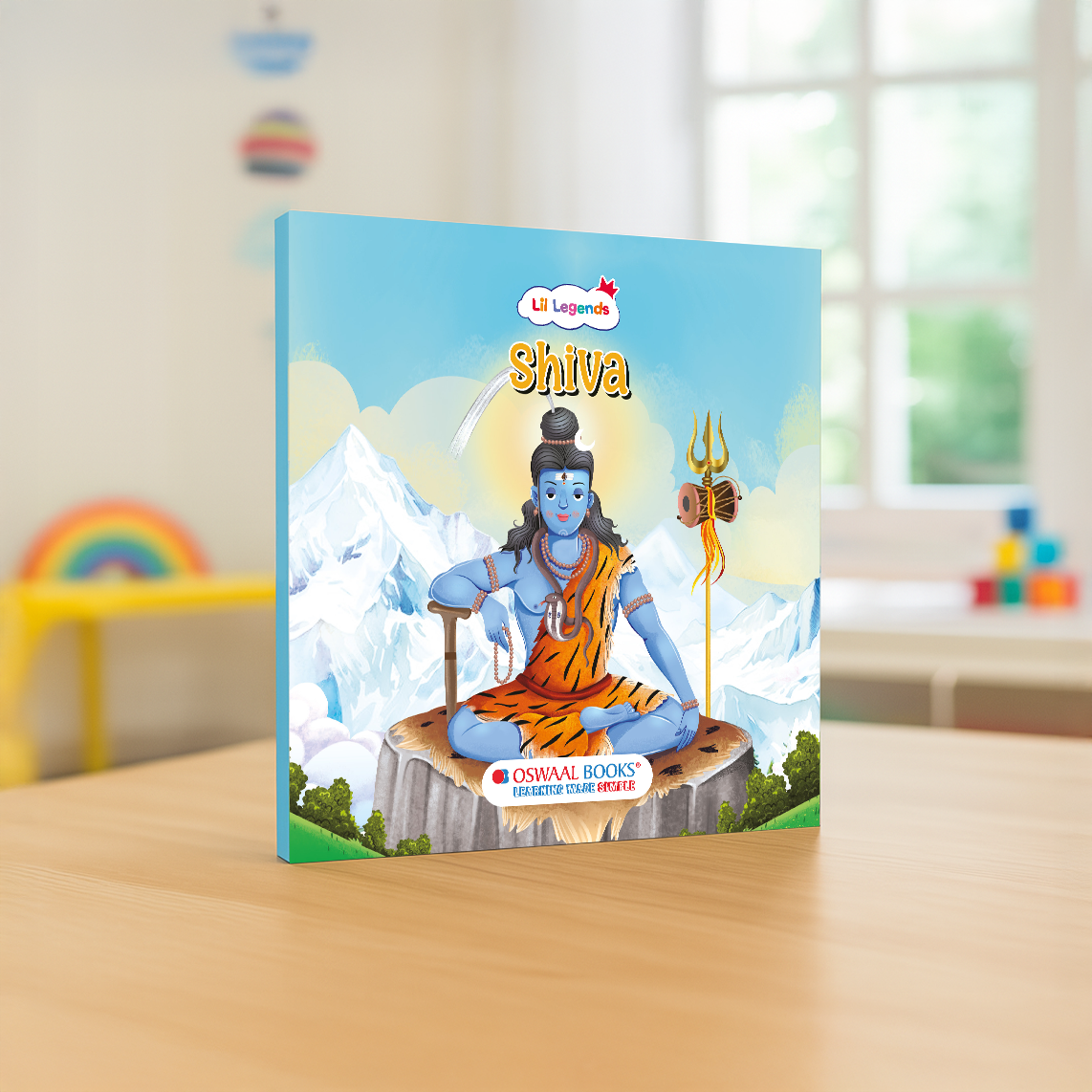 Shiva – Illustrated Mythological Board Book for Kids | Inspiring & Age-Appropriate Story of Lord Shiva | Engaging Short Read